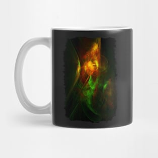 Alien Code Orange-Red Green Mug